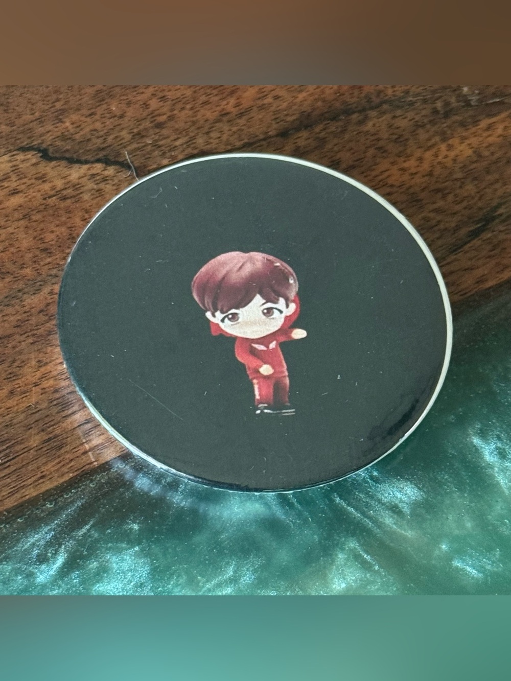 "Little Hope Right Here" J-Hope BTS TinyTA Pin